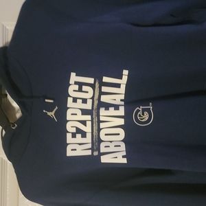 Jordan Brand Georgetown Respect Above All Hoodie 2XL